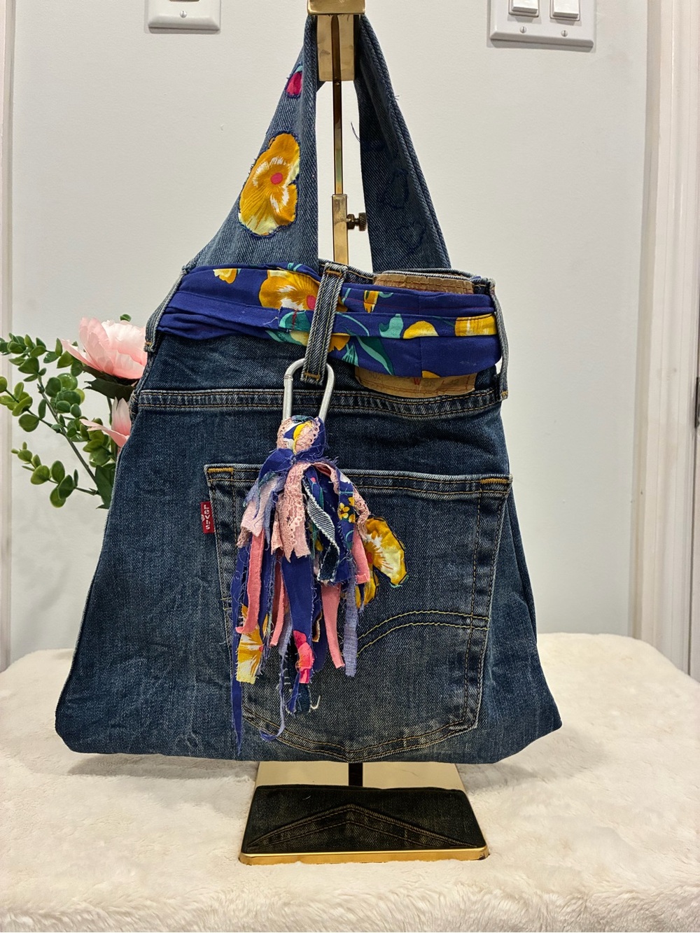 Handcrafted Upcycled Denim Purse